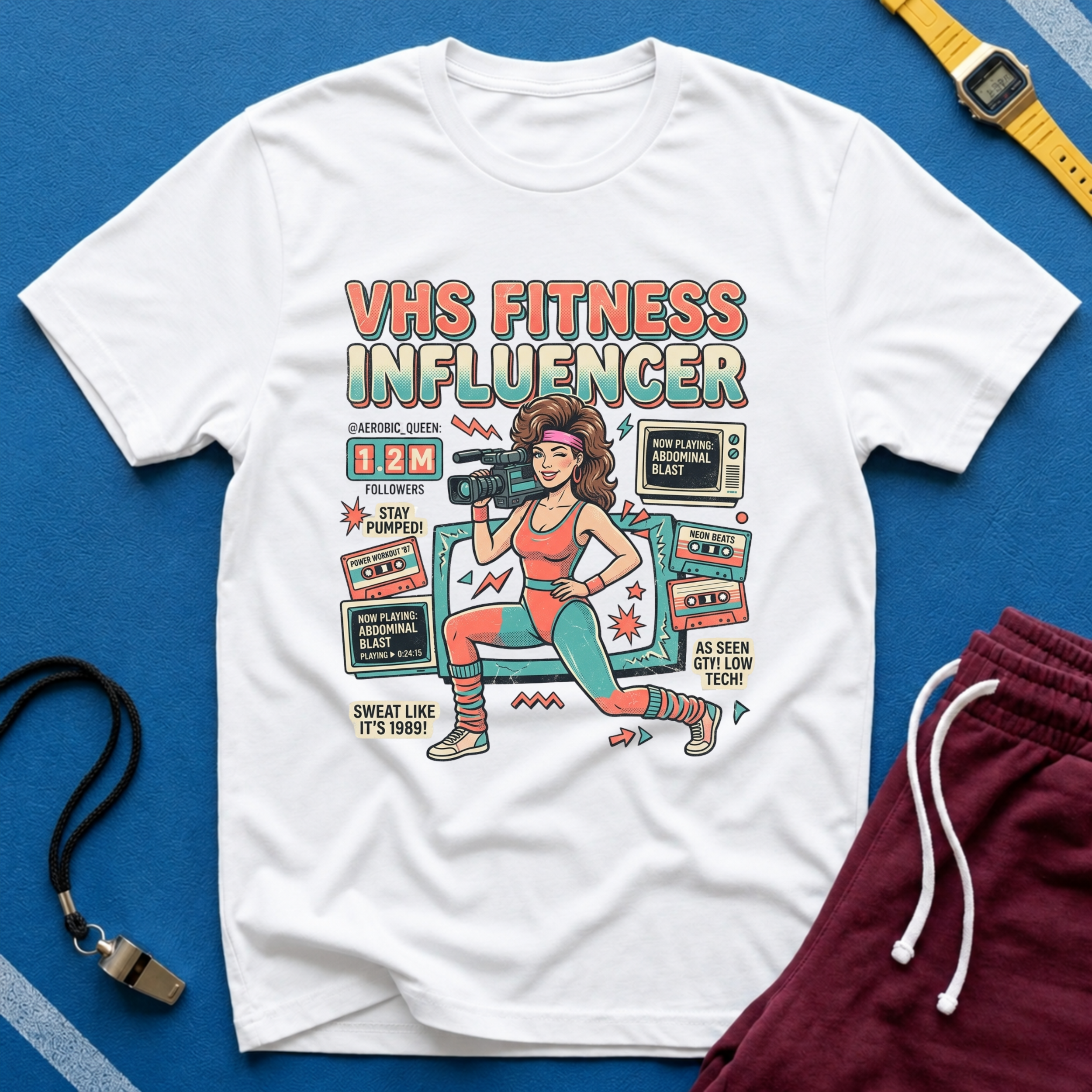 VHS Fitness Influencer T-Shirt