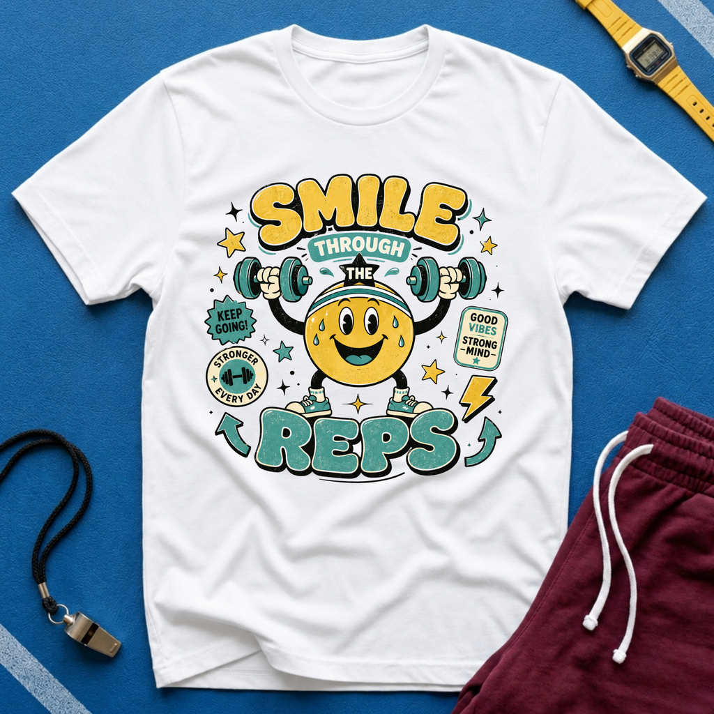 Smile Through the Reps T-Shirt