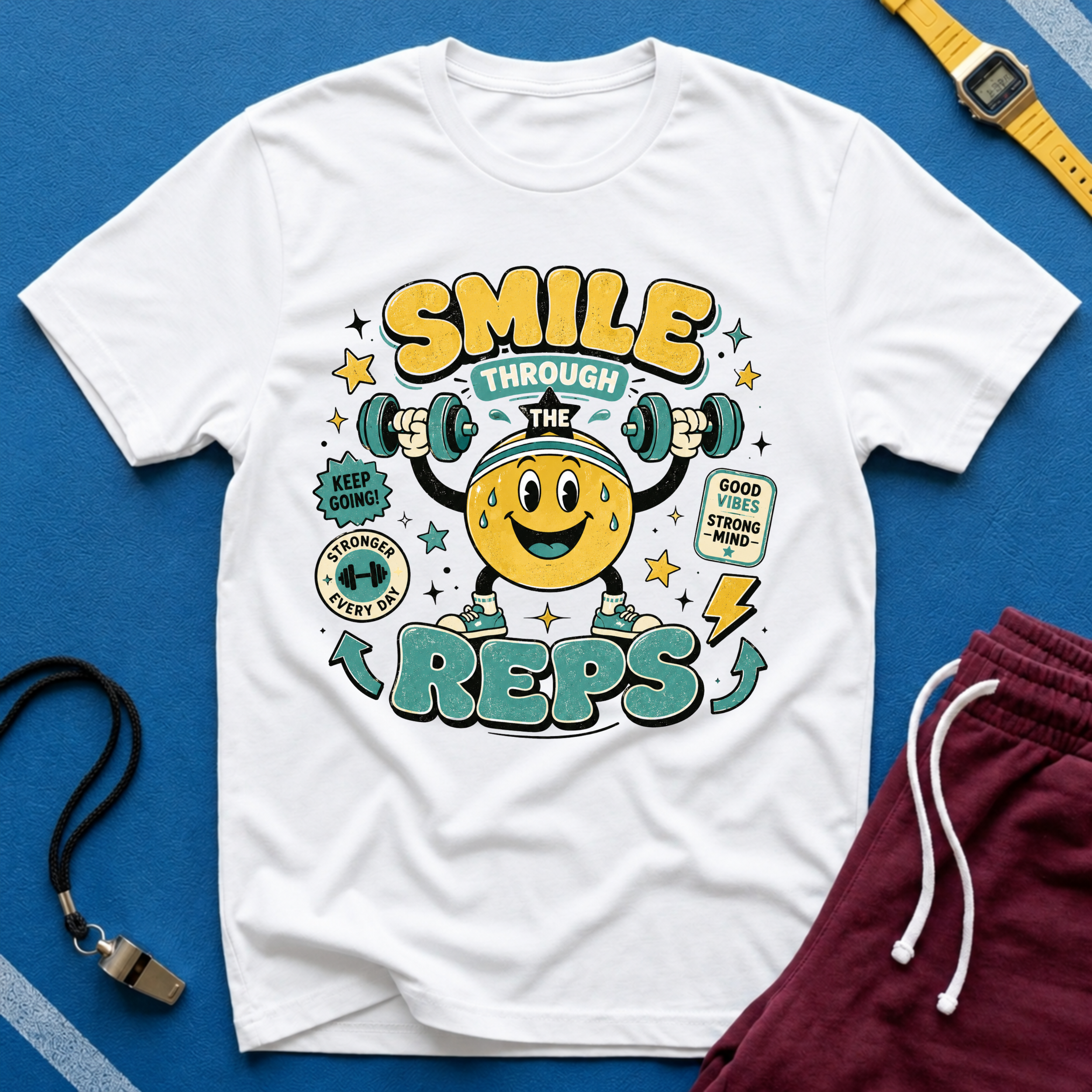 Smile Through the Reps T-Shirt